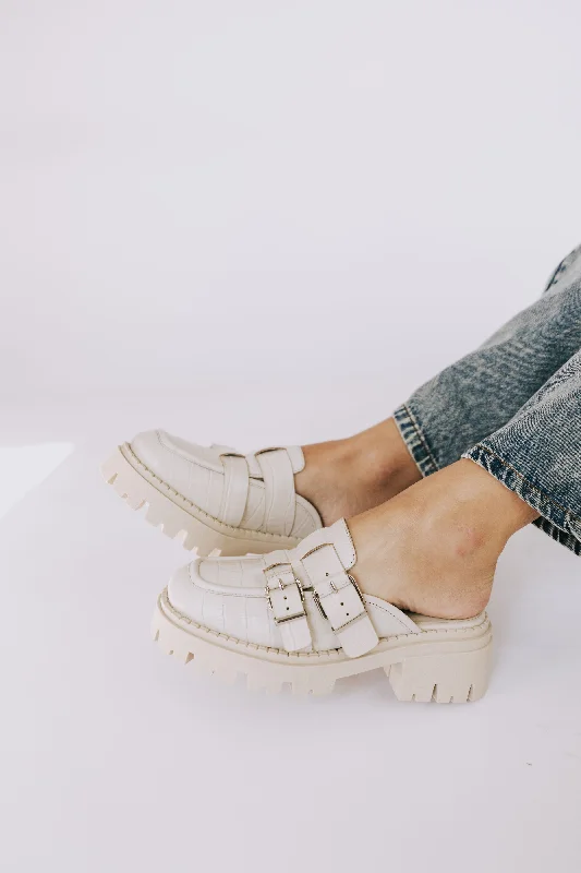 FREE PEOPLE - Buckle Lyra Lug Loafers