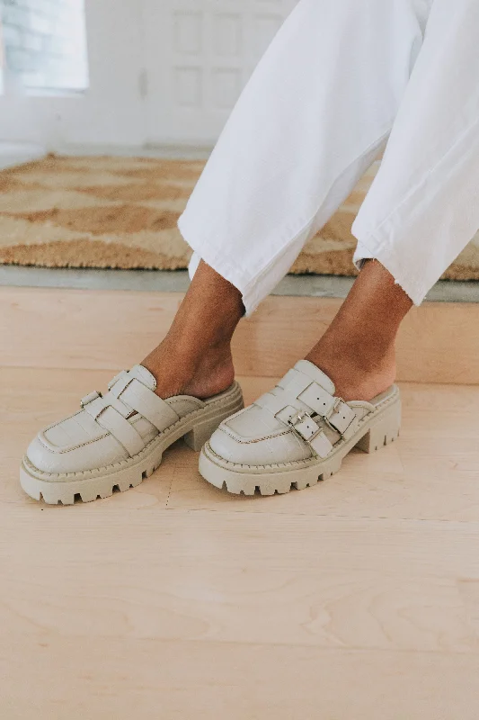 FREE PEOPLE - Buckle Lyra Lug Loafers