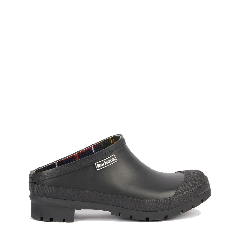 Barbour Womens Quinn Slip On Wellington Black