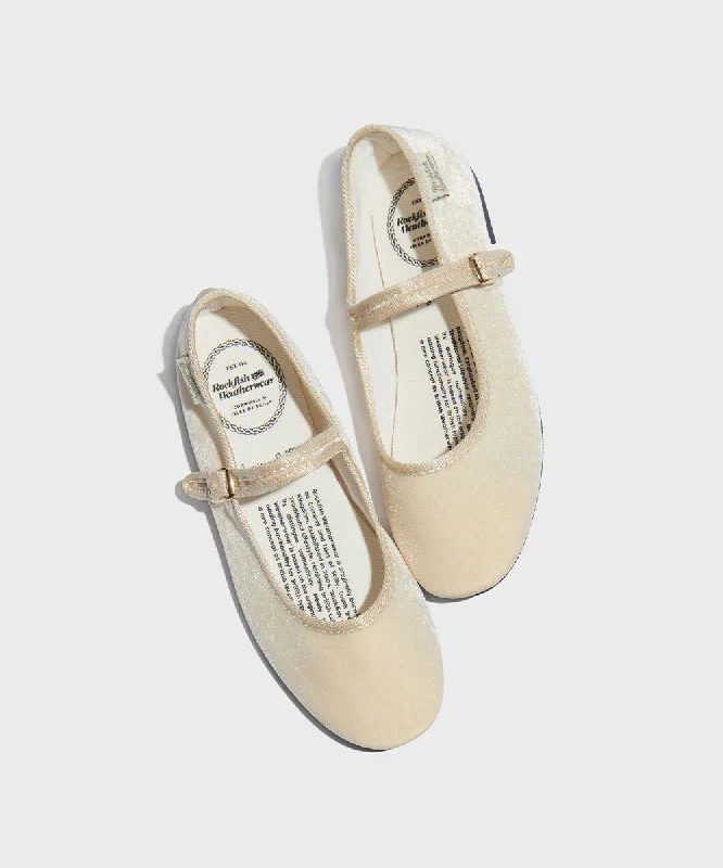 Bella MaryJane Flat - Butter