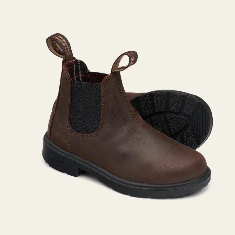 Blundstone Antique Brown Kids' Boot