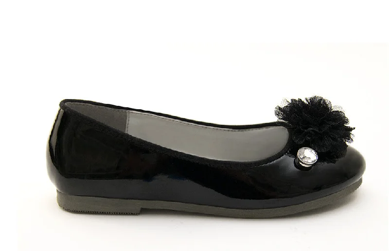 Cassidy Flat • Shiny Black