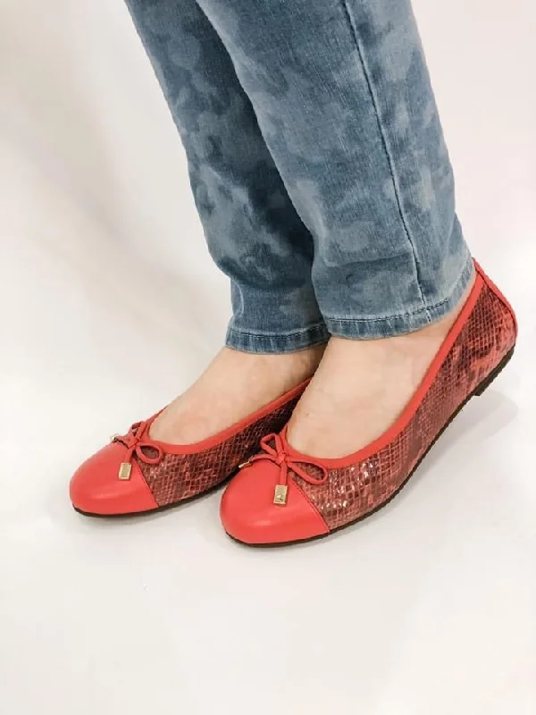 Coral Ballet Flat