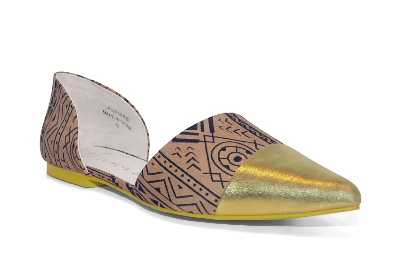 Ethnic Print Flat