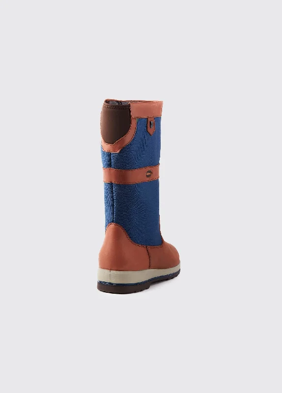 Shamrock Ladies ExtraFit™  Sailing Boot - Navy/Brown