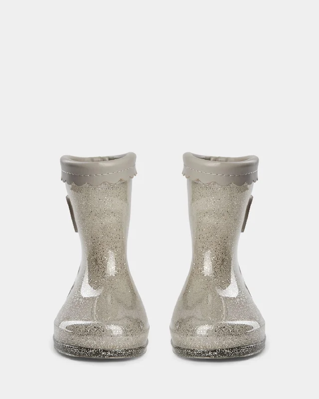 P241821-Rubber Boot-Silver