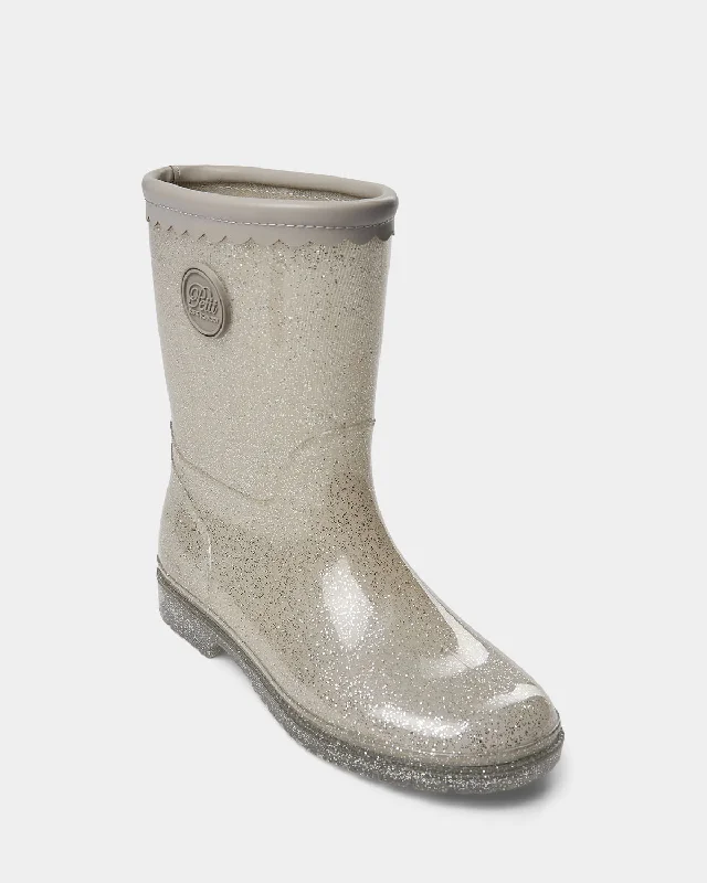 P241823-Winter Rubber Boot-Silver