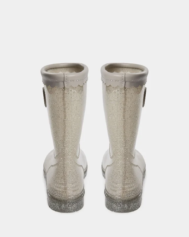 P241823-Winter Rubber Boot-Silver