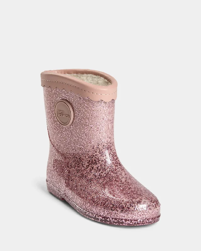 PNOS820-Winter Rubber Boot-Rose