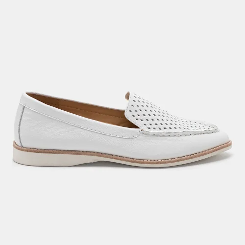 Rollie Madison Loafer Punch - White Tumble