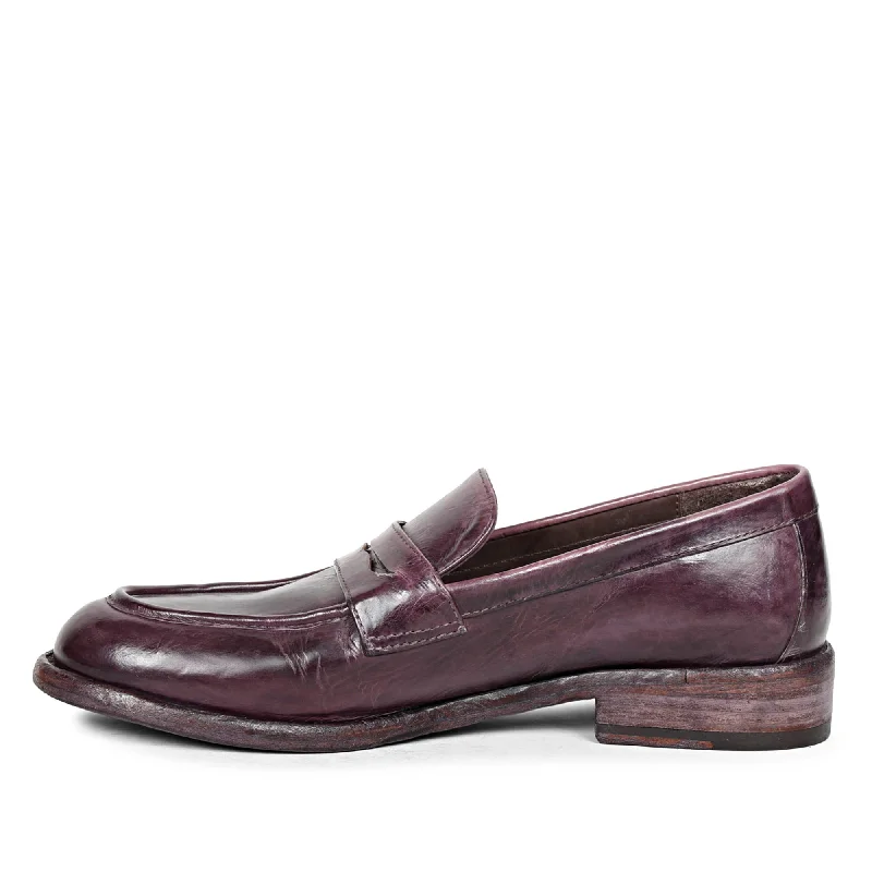 Saint Micola Laser Leather Moccasins