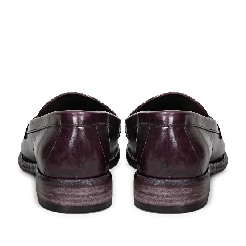 Saint Micola Laser Leather Moccasins