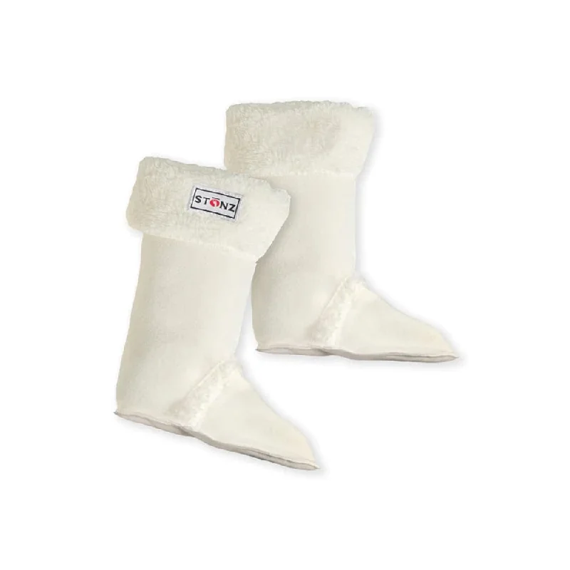 Stonz Rain Boot Linerz | Cream