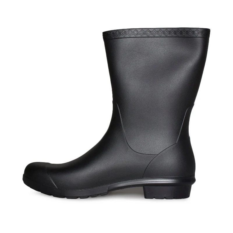 UGG Sienna Matte Black Boots - Women's