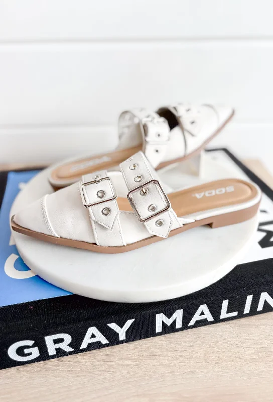 Usual Off White Mules