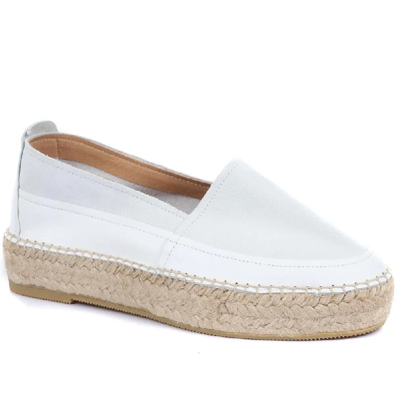 Adalyn Leather Espadrilles - ADALYN / 320 166