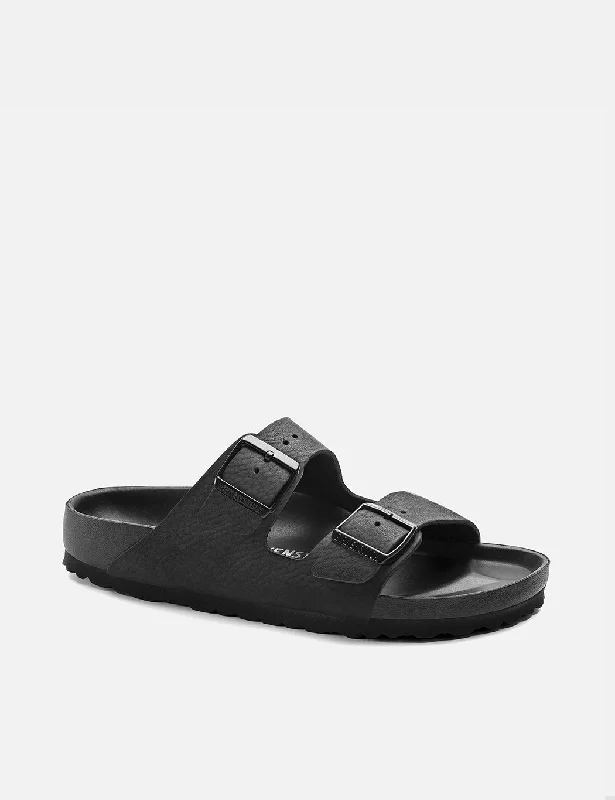 Birkenstock Arizona Leather/Eva Sandals (Narrow) - Black Exquisit