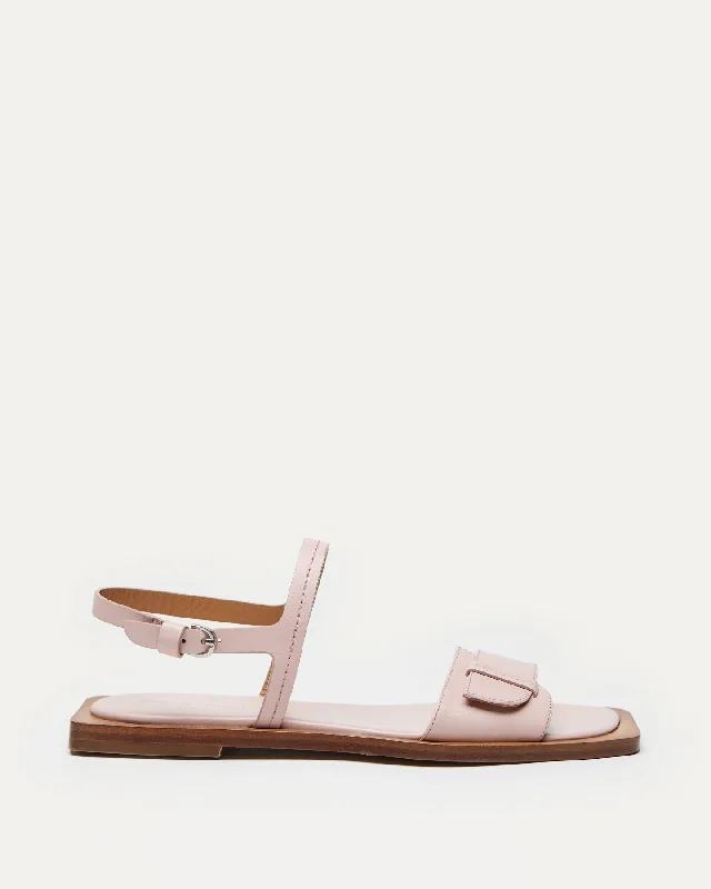 Holton Smooth Leather Flat Sandal