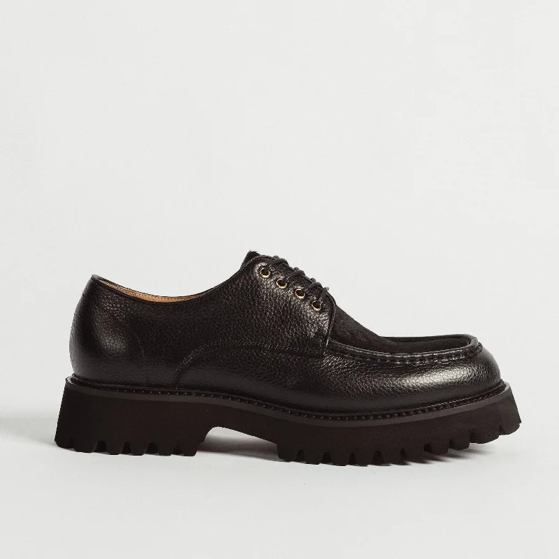 Women's LOVERRR Black Lug Derby