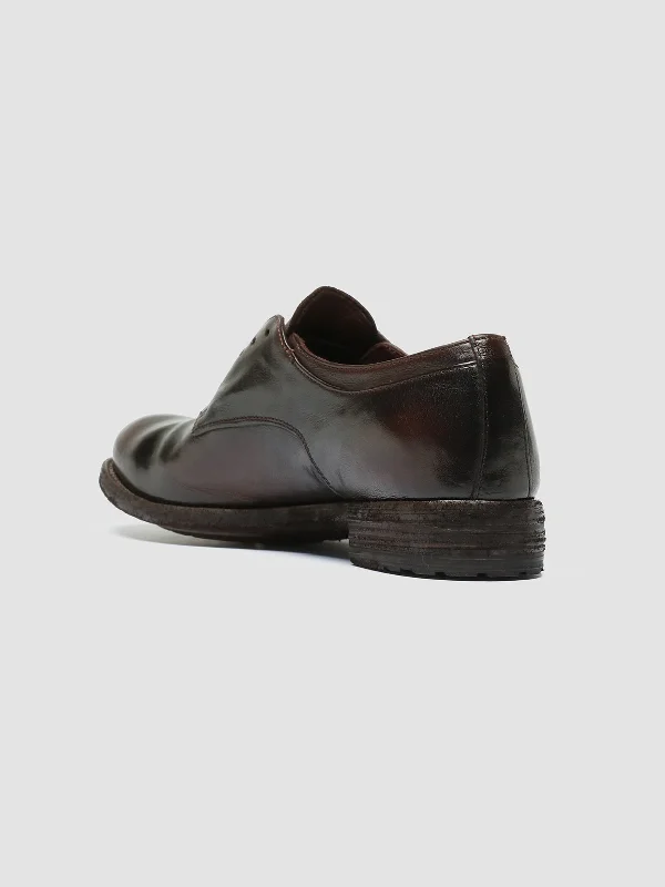 LEXIKON 012 - Brown Leather Derby Shoes