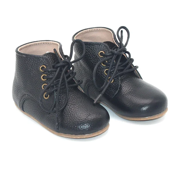 UNISEX Oxford Boot Ebony