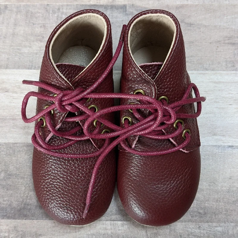 UNISEX Oxford Boot Mahogany