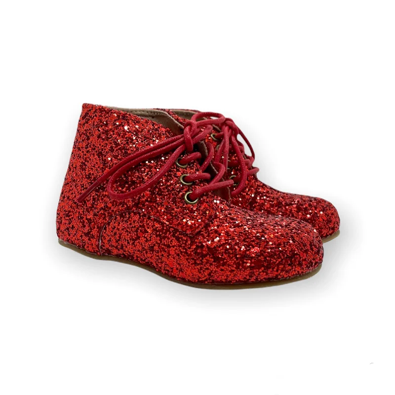 UNISEX Oxford Boot Shimmering Red