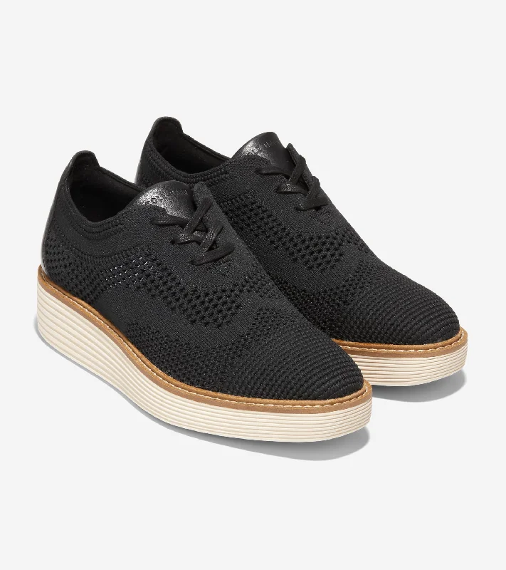 Women's ØriginalGrand Stitchlite™ Platform Wingtip Oxfords