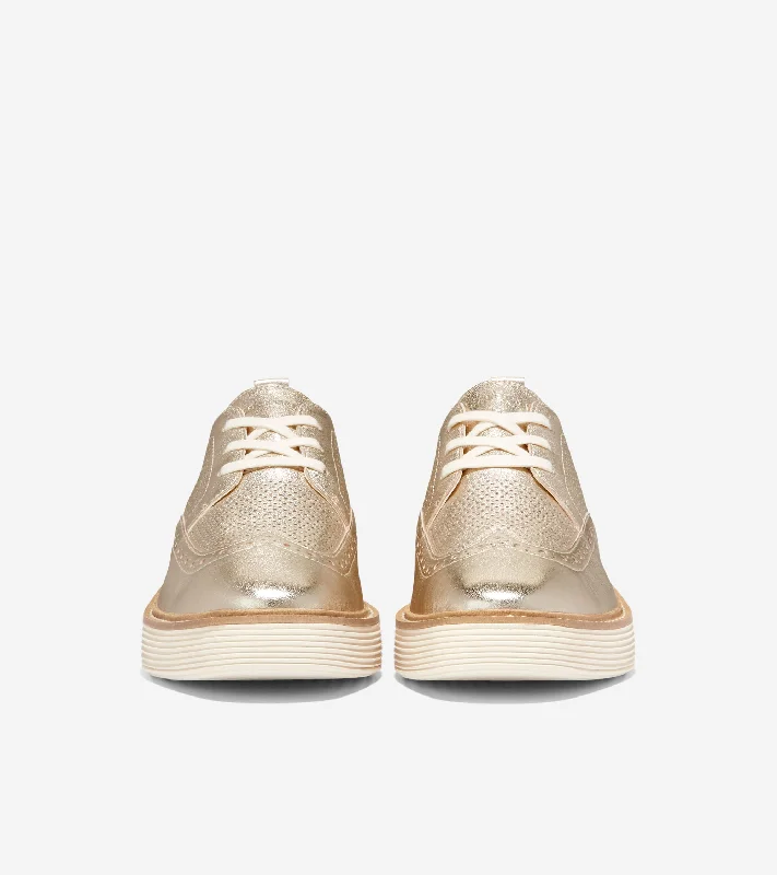 Women's ØriginalGrand Platform Wingtip Oxfords