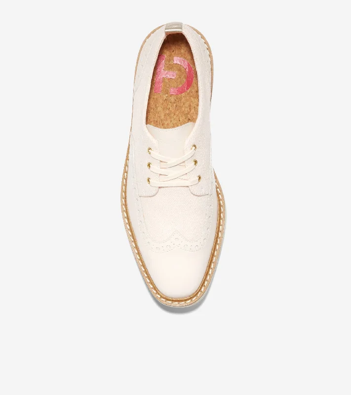 Women's ØriginalGrand Platform Wingtip Oxfords