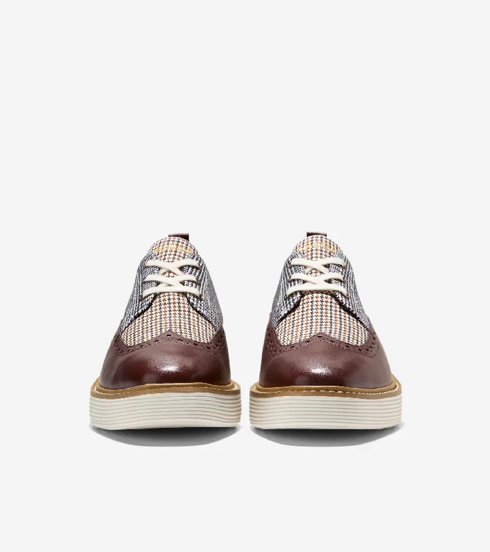 Women's ØriginalGrand Platform Wingtip Oxfords