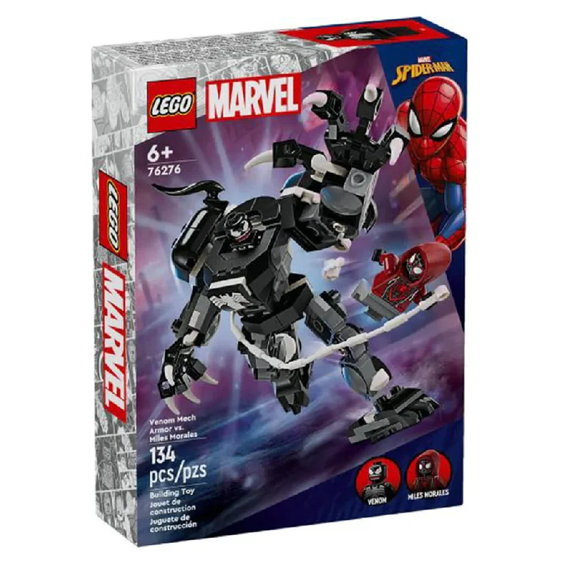 76276 Venom Mech Armor vs. Miles Morales