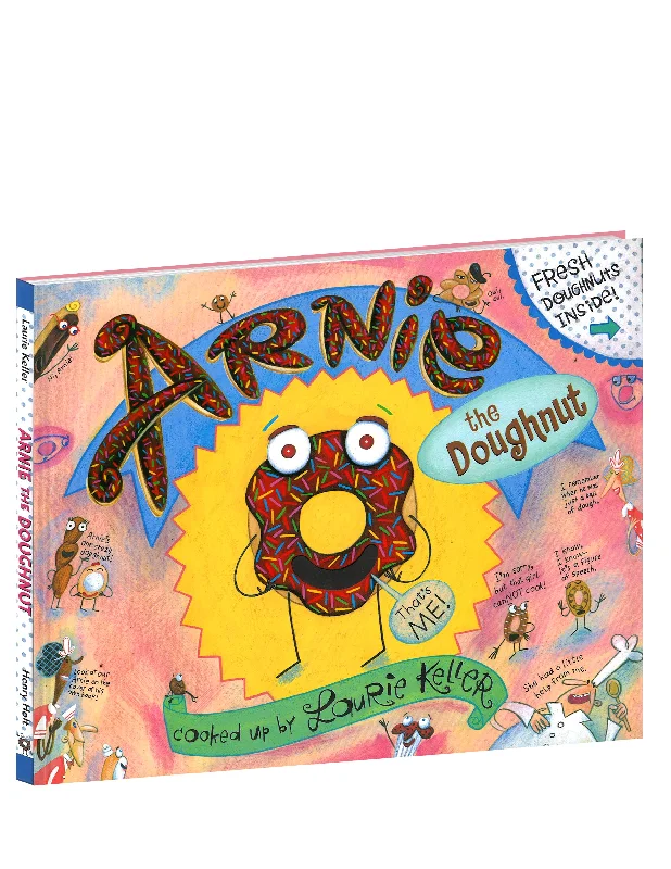 "Arnie the Doughnut" Hardcover Book