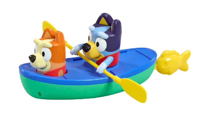 Bluey Paddling Canoe