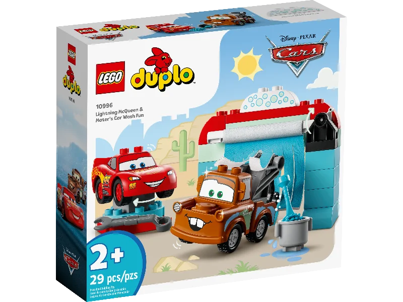 LEGO® DUPLO® Lightning McQueen & Mater's Car Wash Fun 10996