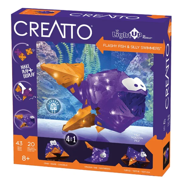 Creatto Flashy Fish & Silly Swimmers