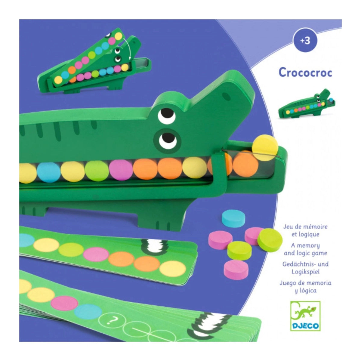 Djeco Crococroc wooden game