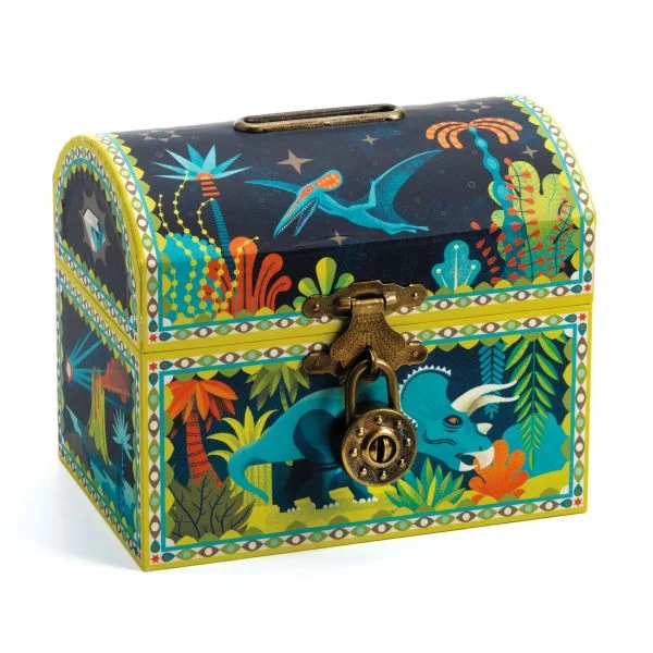 Djeco money box - dinosaurs