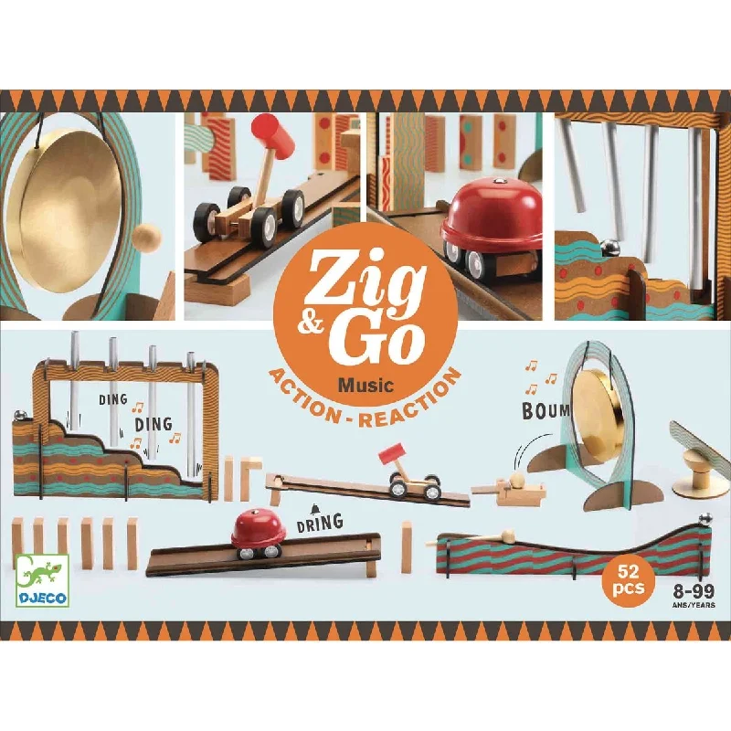 Djeco zig & go - music 52 pcs