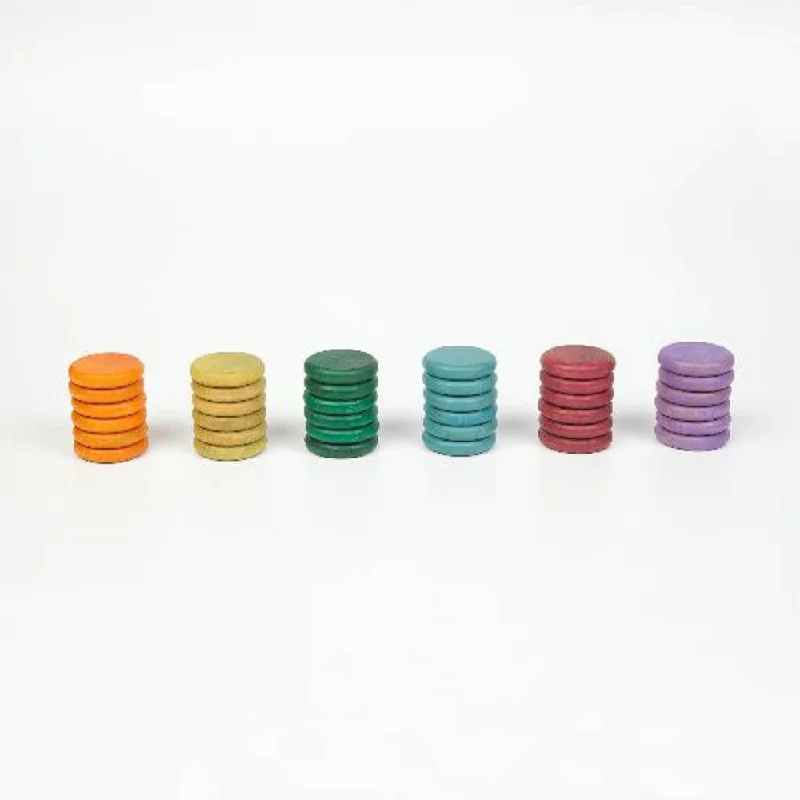 Grapat pastel coins 36 pcs