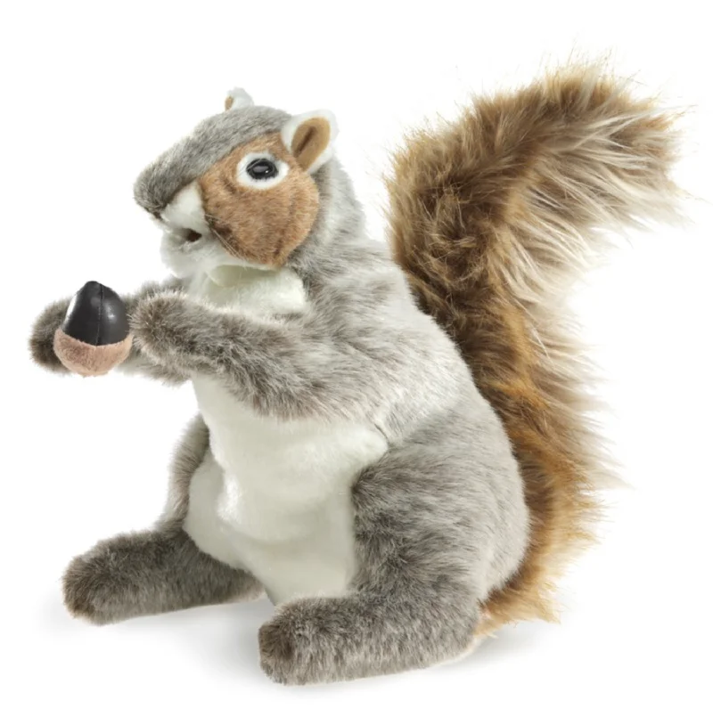 Gray Squirrel Puppet