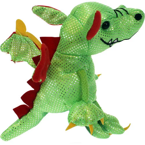 Green Dragon Finger Puppet