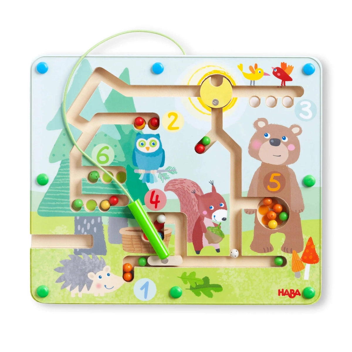 Haba Magnetic Game Forest Animals Maze