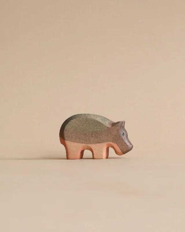 Handmade Holzwald Small Hippo