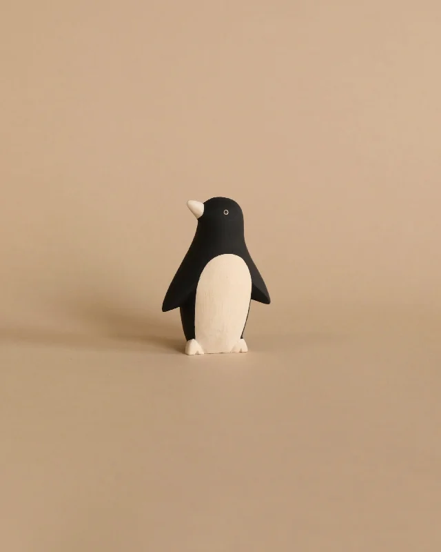 Handmade Tiny Wooden Penguin