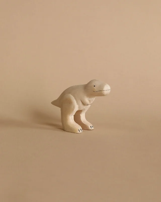 Handmade Tiny Wooden Dinosaurs - T-Rex