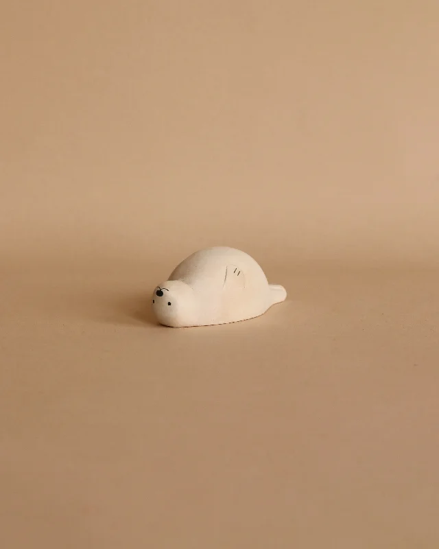 Handmade Tiny Wooden Seal