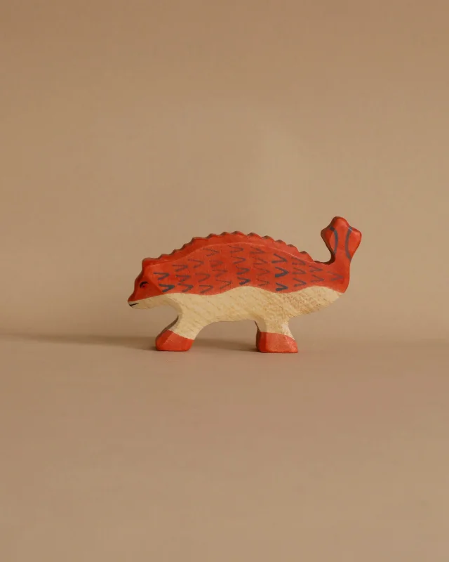 Holztiger Ankylosaurus Dinosaur