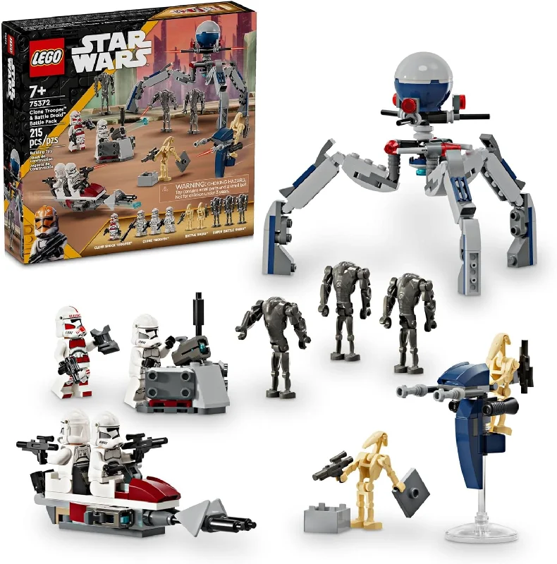 Lego 75372 - Star Wars Clone Trooper & Battle Droid Battle Pack