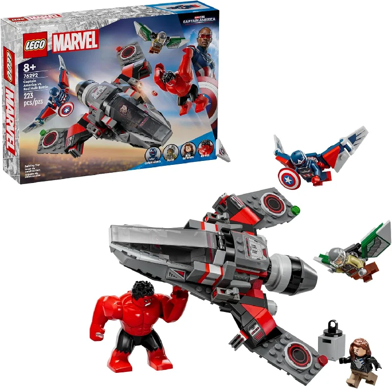 Lego 76292 - Marvel Captain America vs. Red Hulk Battle